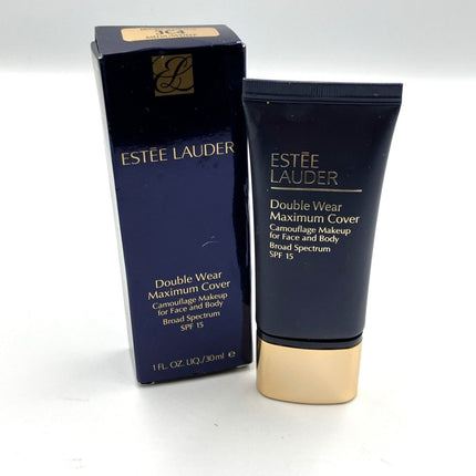 Estée Lauder Double Wear Maximum Cover SPF 15 Foundation - 3C4 Medium/Deep, 1 fl - Long Island Liquidation
