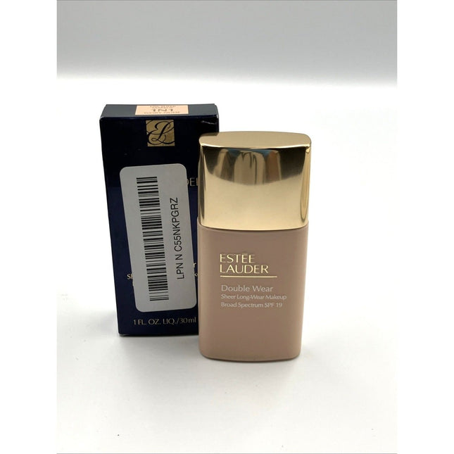Estee Lauder Double Wear Sheer Long - Wear Makeup SPF19 1N1 Ivory Nude - Long Island Liquidation