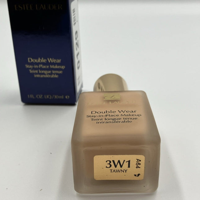 ESTEE LAUDER DOUBLE WEAR STAY IN PLACE MAKEUP LIQUID FOUNDATION 1 OZ 3W1 TAWNY - Long Island Liquidation