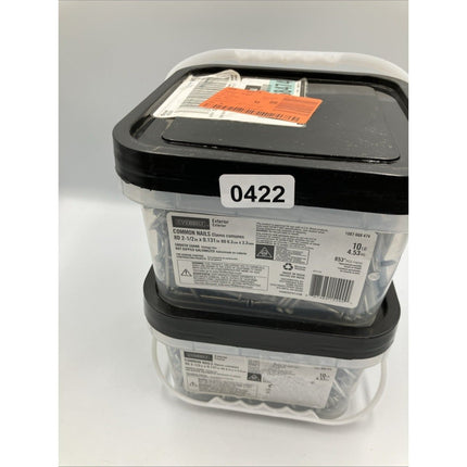Everbilt 6D Box Nails Hot Dipped Galvanized (2) 10 lb 2 - 1/2 " - Long Island Liquidation