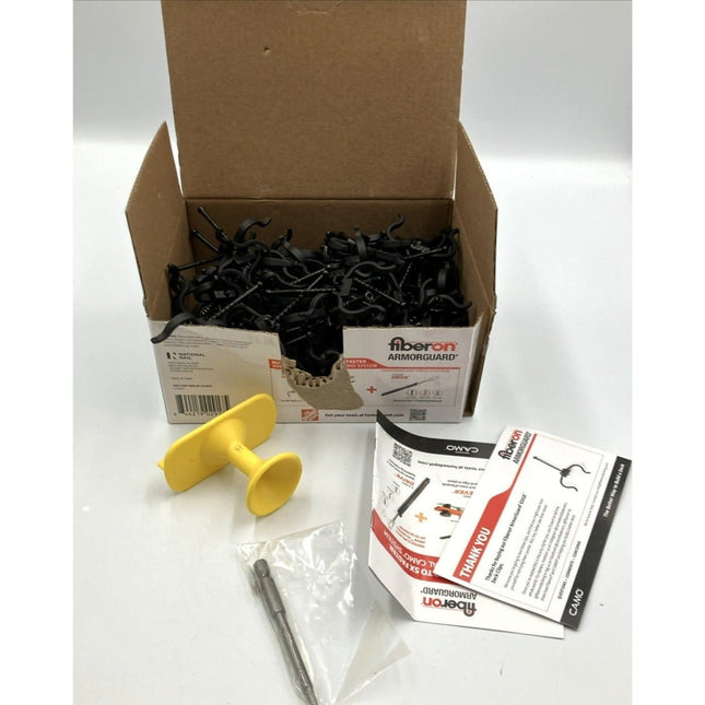 Fiberon ARMORGUARD Easy Install Edge Hidden Deck Clips Fastener Kit 90 Count - Long Island Liquidation