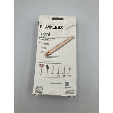 Finishing Touch Total Manicure & Pedicure Kit Includes Wand 6 Heads - Long Island Liquidation