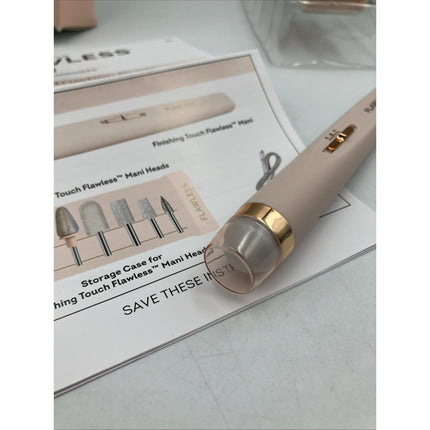 Finishing Touch Total Manicure & Pedicure Kit Includes Wand 6 Heads - Long Island Liquidation