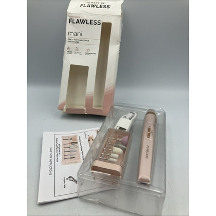 Finishing Touch Total Manicure & Pedicure Kit Includes Wand 6 Heads - Long Island Liquidation