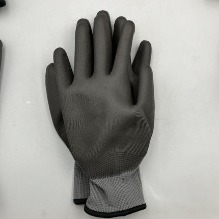 Firm Grip 7 Pair Large Polyurethane Coated Crew Pack Work Garden Gloves 65342 - Long Island Liquidation