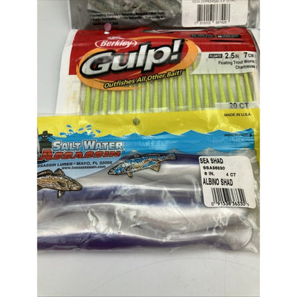 Fishing Soft Bait Lure Lot - Long Island Liquidation