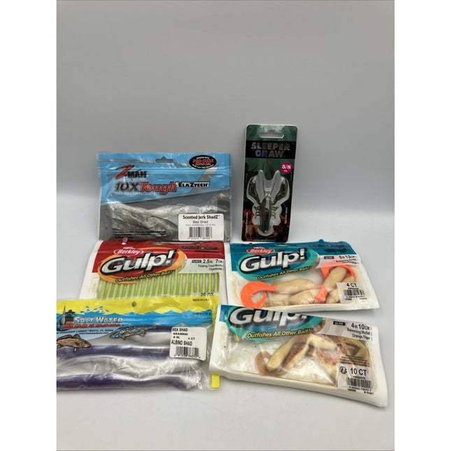 Fishing Soft Bait Lure Lot - Long Island Liquidation