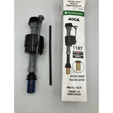 Fluidmaster 400A Universal Toilet Flush Valve with Brass Shank (Missing Part) - Long Island Liquidation