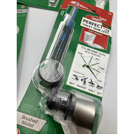 Fluidmaster 641 Perfect Fit Universal Toilet Tank Lever Chrome Model lot - Long Island Liquidation