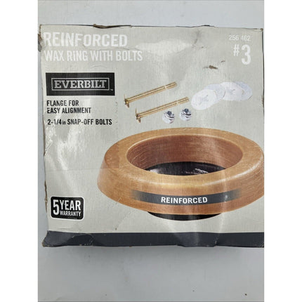 Fluidmaster Better Than Wax Toilet Bowl Gasket Universal & Everbilt Wax Ring. - Long Island Liquidation