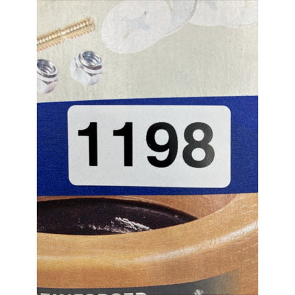 Fluidmaster Better Than Wax Toilet Bowl Gasket Universal & Everbilt Wax Ring. - Long Island Liquidation