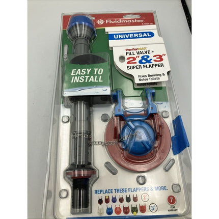 Fluidmaster Fill Valve and Flapper Kit K - 400H - 043 - Long Island Liquidation