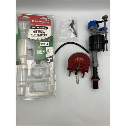 Fluidmaster Fill Valve & Flapper Kit 3" Flapper K - 400H - 040 - Long Island Liquidation