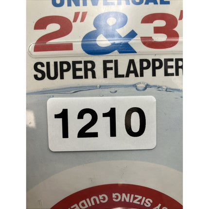 Fluidmaster Universal Super Toilet Tank Flapper 2" & 3" 523A - 009 - T4 - Long Island Liquidation