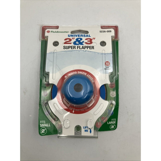 Fluidmaster Universal Super Toilet Tank Flapper 2" & 3" 523A - 009 - T4 - Long Island Liquidation