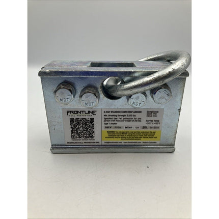 Frontline RO2W 2 - Way Standing Seam Roof Anchor Clamp | Rugged, Reusable+Compact - Long Island Liquidation