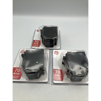 GE 70 Amp 2 in. Double - Pole Circuit Breaker THQL2170P (3) - Long Island Liquidation