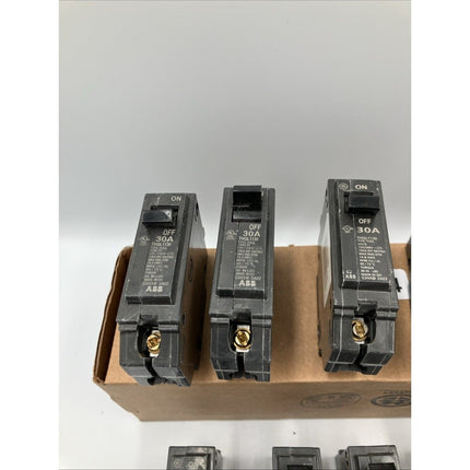 GE ABB | THQL1130 | Breaker | 30 Amp | 120 Volt | 1 Pole bundle of 11 - Long Island Liquidation
