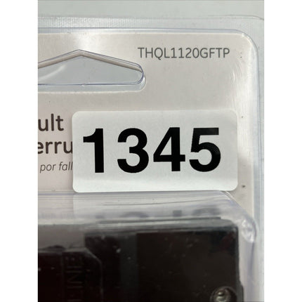GE THQL1120GFTP 20A 1 - Pole Ground Fault. Breaker with Self - Test GFCI Breaker - Long Island Liquidation