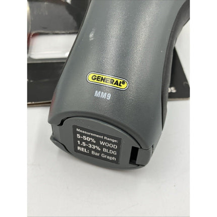 General MM9 Combo Moisture Meter Detect Pin and Pinless Type - Long Island Liquidation