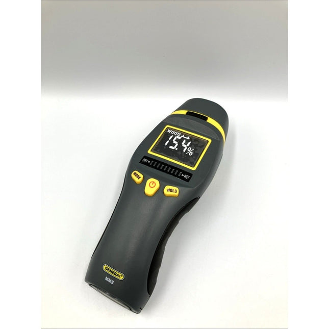 General Tools Pin Pinless Moisture Meter MM9. - Long Island Liquidation