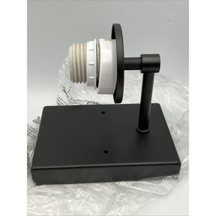 Generation Lighting Alturas 4.375 in. 1 - Light Modern Midnight Black Wall Sconce - Long Island Liquidation