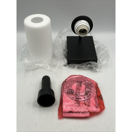 Generation Lighting Alturas 4.375 in. 1 - Light Modern Midnight Black Wall Sconce - Long Island Liquidation