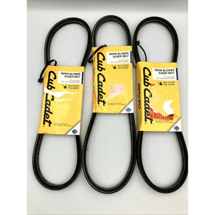 Genuine Cub Cadet Snow Blower Auger Drive Belt lot of 3 - Long Island Liquidation