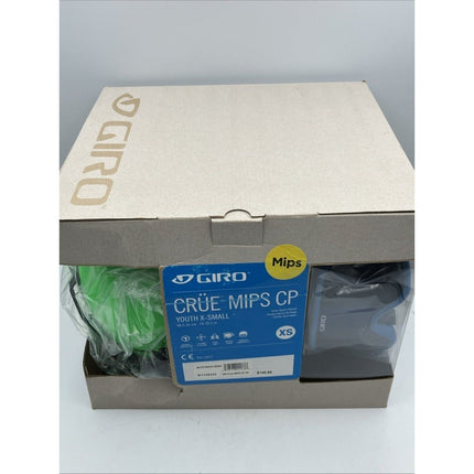 Giro Crue MIPS Kids Ski/Snowboard Helmet & Goggles Combo Matte Green Youth XS - Long Island Liquidation