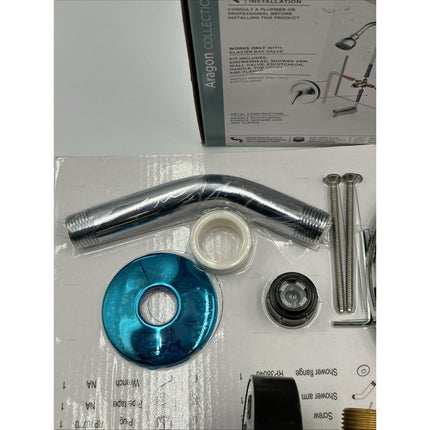 Glacier Bay Aragon 1 - Handle 1 - Spray Tub and Shower Faucet in Chrome HD874X - 0001 - Long Island Liquidation