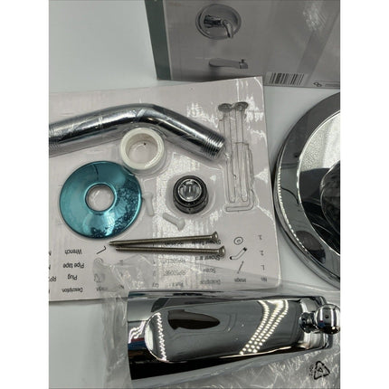 Glacier Bay Aragon 1 - Spray Shower Faucet in Chrome - Long Island Liquidation