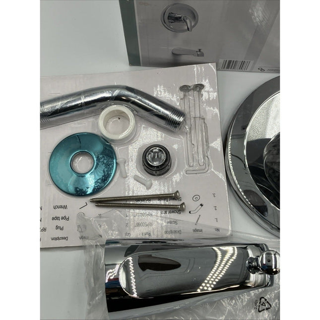 Glacier Bay Aragon 1 - Spray Shower Faucet in Chrome - Long Island Liquidation