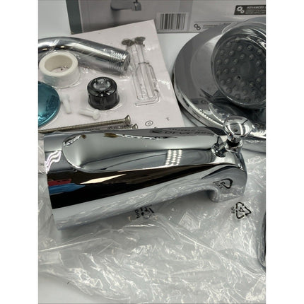 Glacier Bay Aragon 1 - Spray Shower Faucet in Chrome - Long Island Liquidation