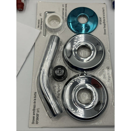 Glacier Bay Aragon Double Handle 1 - Spray Tub & Shower Faucet 1.8 GPM in Chrome - Long Island Liquidation