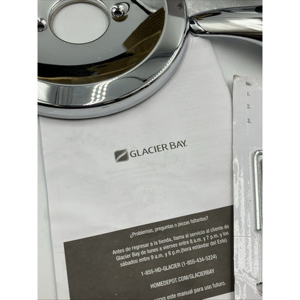 Glacier Bay Aragon Single - Handle 1 - Spray Tub and Shower Faucet in Chrome - Long Island Liquidation