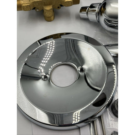 Glacier Bay Aragon Single - Handle 1 - Spray Tub and Shower Faucet in Chrome - Long Island Liquidation