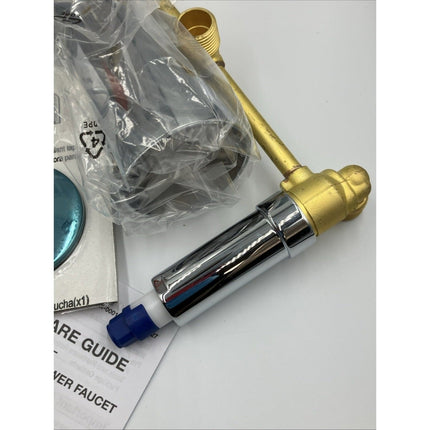 Glacier Bay Aragon Two - Handle Tub and Shower Faucet 1.8 GPM in Chrome - Long Island Liquidation