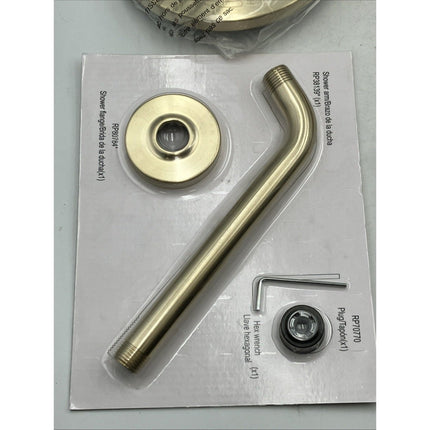 Glacier Bay Dorind Tub & Shower Faucet w/ Valve Gold 1 - Handle 1005 877 850 (K) - Long Island Liquidation