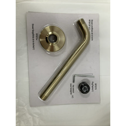 Glacier Bay Dorind Tub & Shower Faucet w/Valve Matte Gold 1 - Handle - Long Island Liquidation