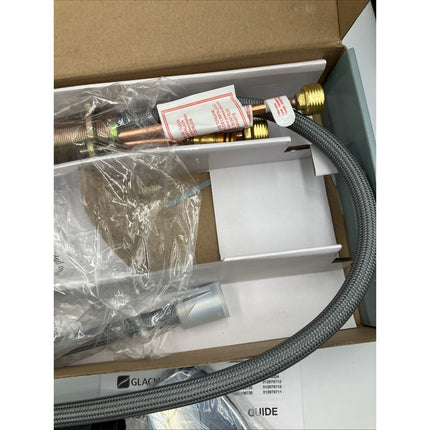 Glacier Bay Dunning Pull - Out Laundry Faucet w/ Dual Spray Chrome 1005409732 - Long Island Liquidation