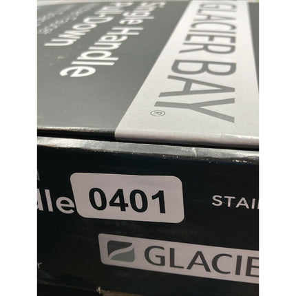 Glacier Bay Paulina 1 - Handle Pull - Down Sprayer Kitchen Faucet in Stainless Steel - Long Island Liquidation