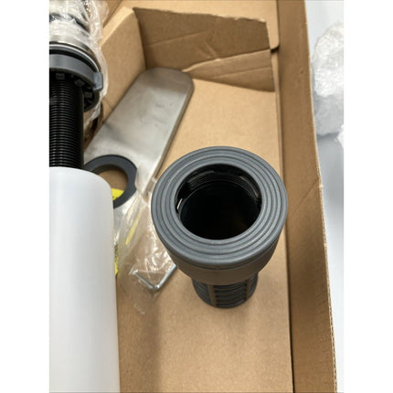 Glacier Bay Paulina 1 - Handle Pull - Down Sprayer Kitchen Faucet in Stainless Steel - Long Island Liquidation