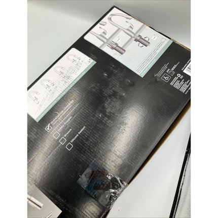 Glacier Bay Paulina 1 - Handle Pull - Down Sprayer Kitchen Faucet in Stainless Steel - Long Island Liquidation