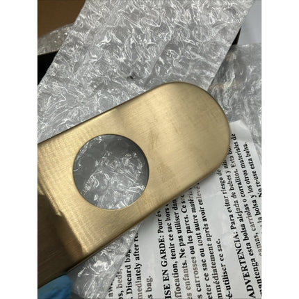 Glacier Bay Single - Handle Bathroom Faucet Brushed Gold 1008153492 - Long Island Liquidation