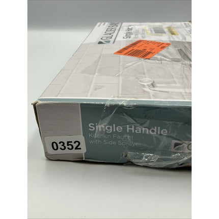 Glacier Bay Single - Handle Kitchen Faucet Side Sprayer Chrome 1008011207 - Long Island Liquidation