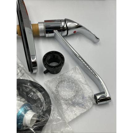 Glacier Bay Single - Handle Kitchen Faucet Side Sprayer Chrome 1008011207 - Long Island Liquidation