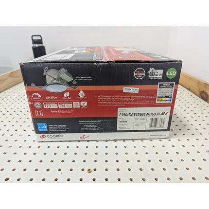 Halo (4) pack 6 inch Canless Integrated LED Recessed Light - Contractor Pack - Long Island Liquidation