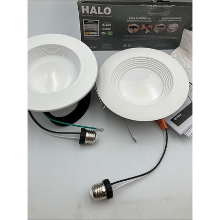 Halo Canless Ultra Thin LED Recessed Down Light 6" HLBSL6099FS351EMWR lot of 5 - Long Island Liquidation