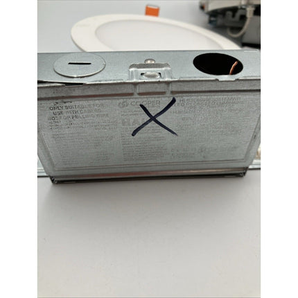 Halo Canless Ultra Thin LED Recessed Down Light 6" HLBSL6099FS351EMWR pair - Long Island Liquidation