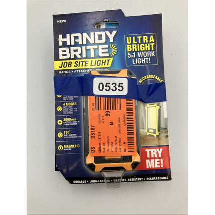 Handy Brite LED Job Site Light, 5 in 1 Work Light pair - Long Island Liquidation